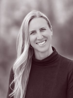 Karen Rogers headshot black and white